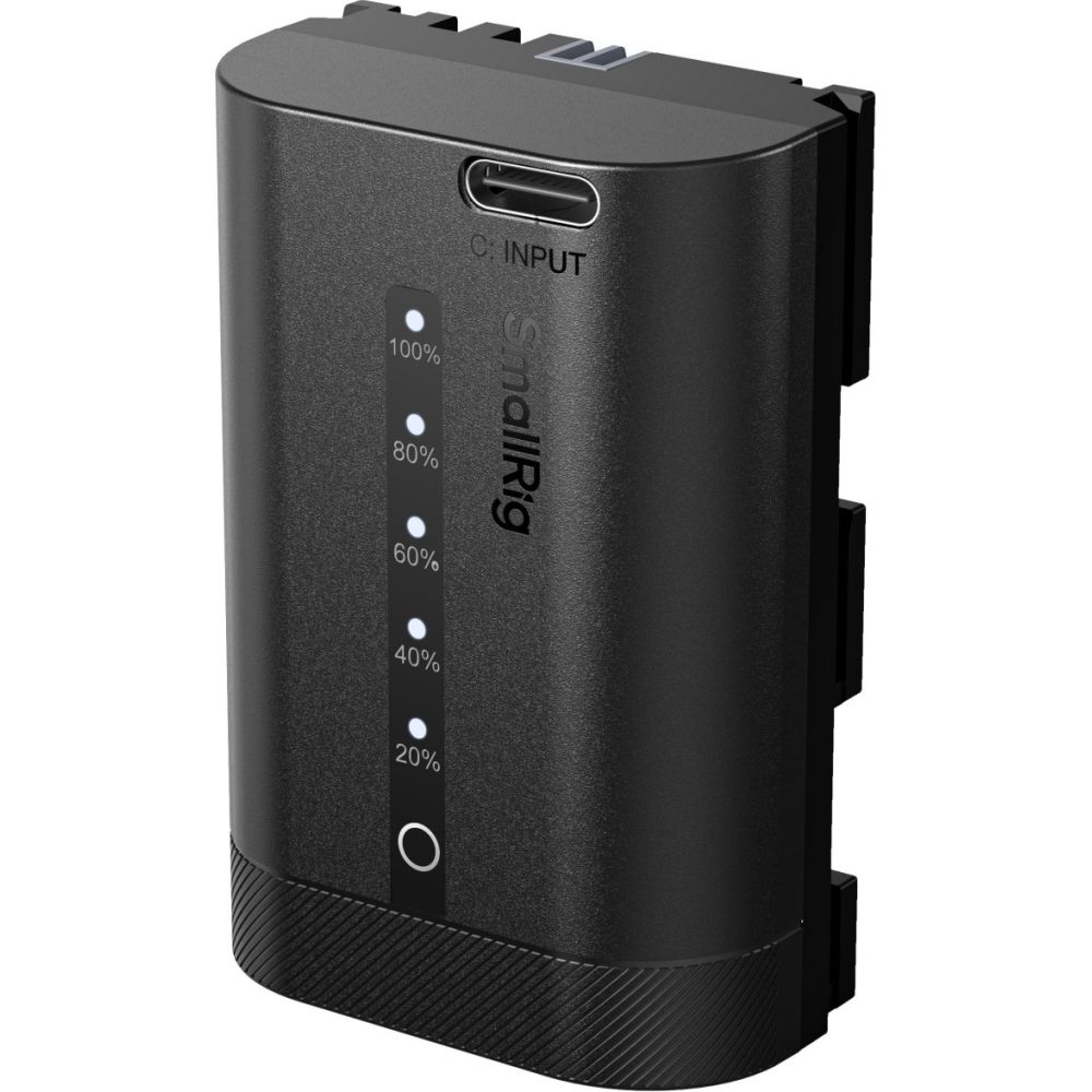 Batería para cámara Canon LP-E6P USB-C SmallRig 5298 con indicador de carga