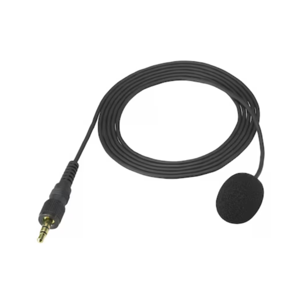 Micrófono de solapa de condensador electret omni Sony ECM-LZ1UBMP