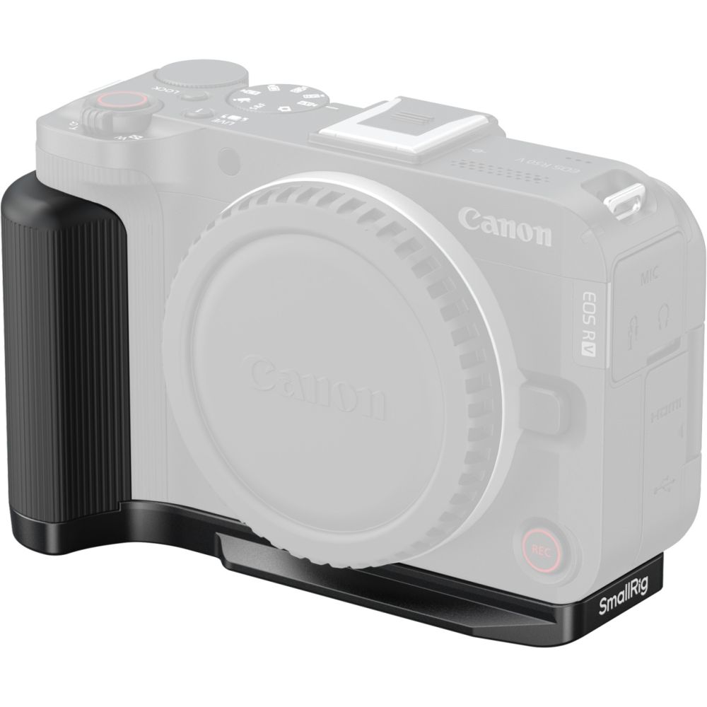 SmallRig 5429 Placa de montaje en L con asa para Canon EOS R50 V, negro