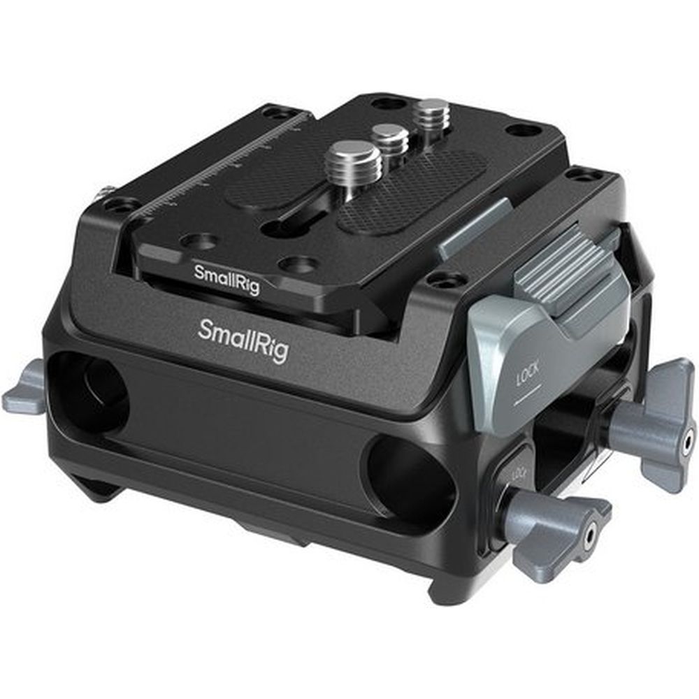 Kit de placa de montaje tipo Manfrotto SmallRig 5366 con abrazadera de doble varilla de 15 mm