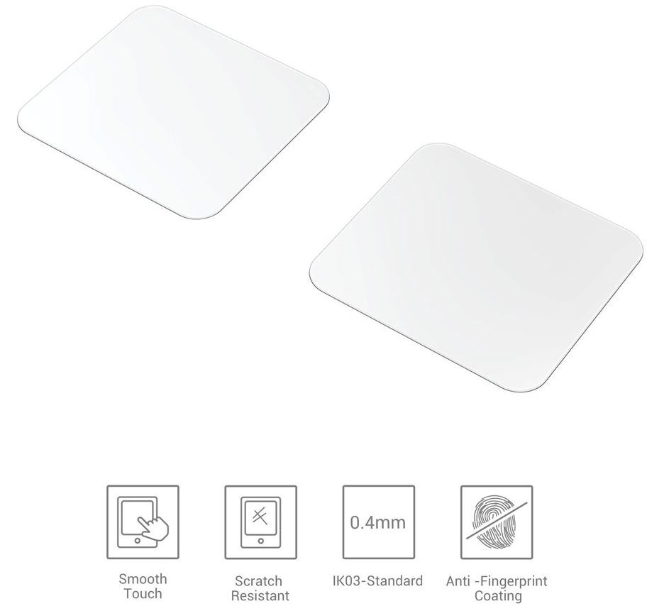 Protector de pantalla de cristal templado SmallRig*1 par 3029 para estabilizador DJI RS2