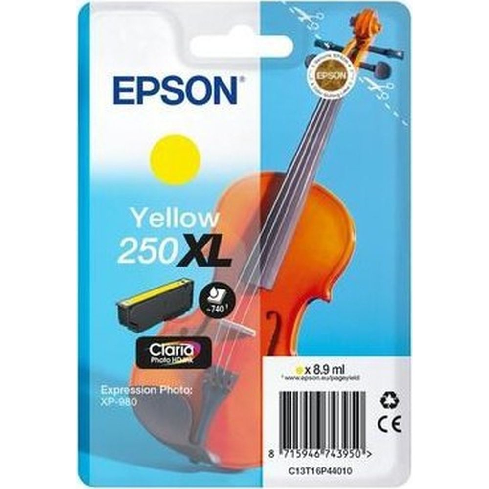 Tinta Epson Singlepack Amarillo 250XL