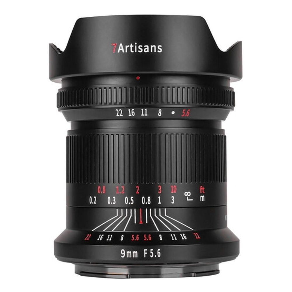 7artisanos 9 mm F/5,6 (montura Z de Nikon), negro