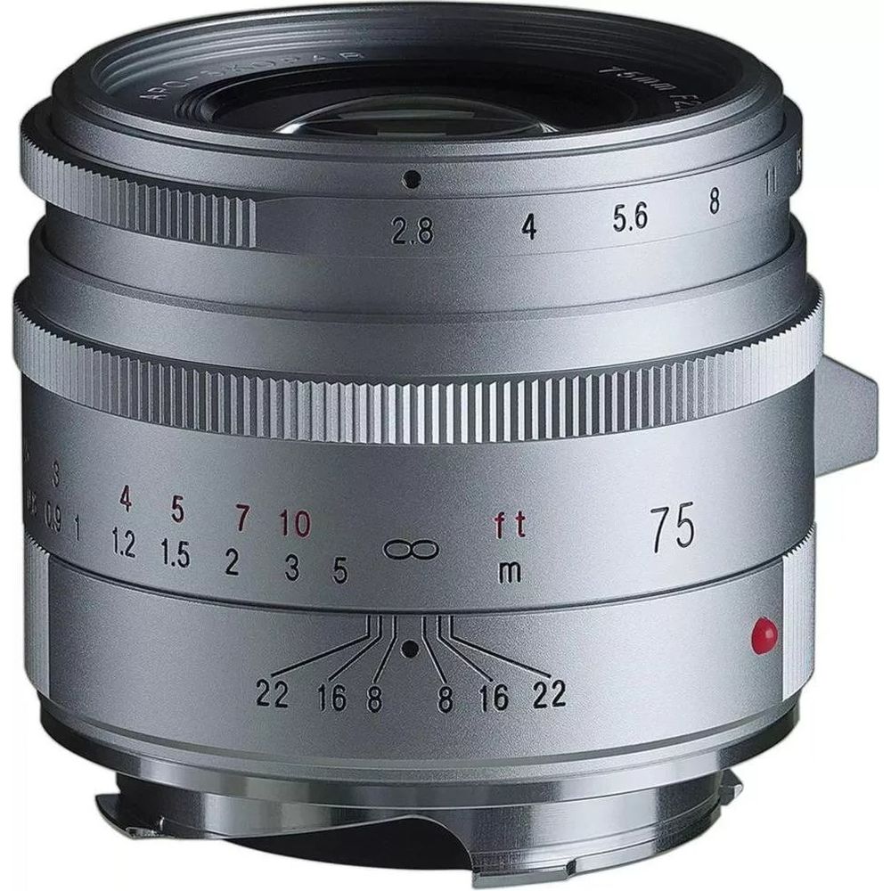 Voigtländer APO-Skopar 75mm F/2.8 Leica montura M plateado