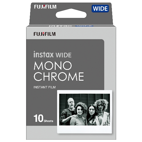 Fujifilm INSTAX Film WIDE Monocromo Paquete individual