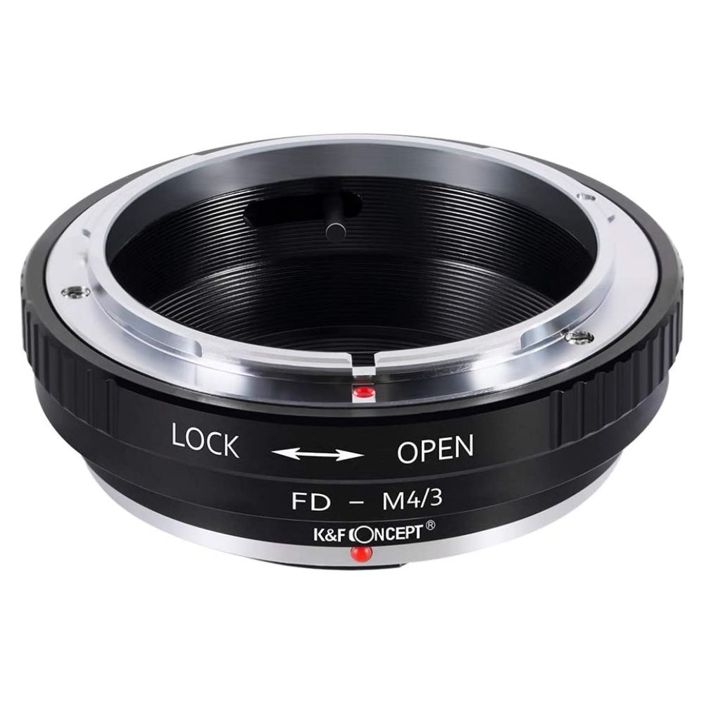 Adaptador de objetivo K&F Canon FD - Micro 4/3 (PRO)