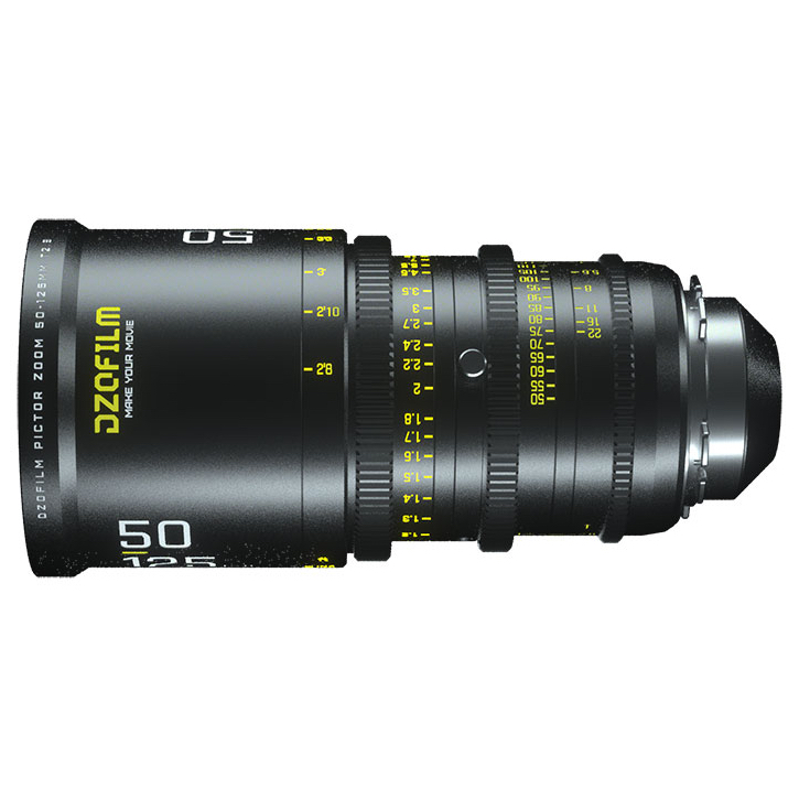 DZOFilm Pictor Zoom 50-125 mm&nbsp;T2.8 Black PL/E/EF/LPL