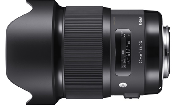 Objetivo Sigma 20mm F1.4 DG HSM Art para Nikon
