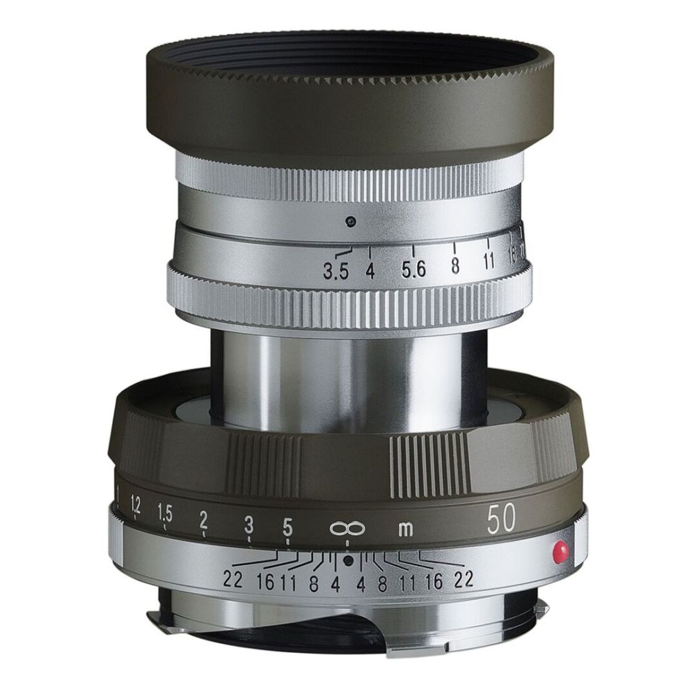 Voigtländer Lanthar 50mm F/3.5 Typ I Leica montura M, oliva