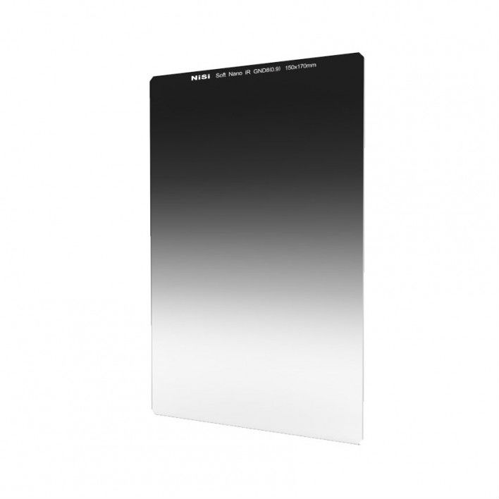 NiSi Soft Nano iR GND8 (0.9) 150x170mm Filtro degradado gris de 3 pasos