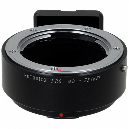 Adaptador de montura de objetivo Fotodiox - Objetivo réflex Minolta Rokkor (SR / MD / MC) a Fujifilm Fuji Serie X (MD-FXRF)