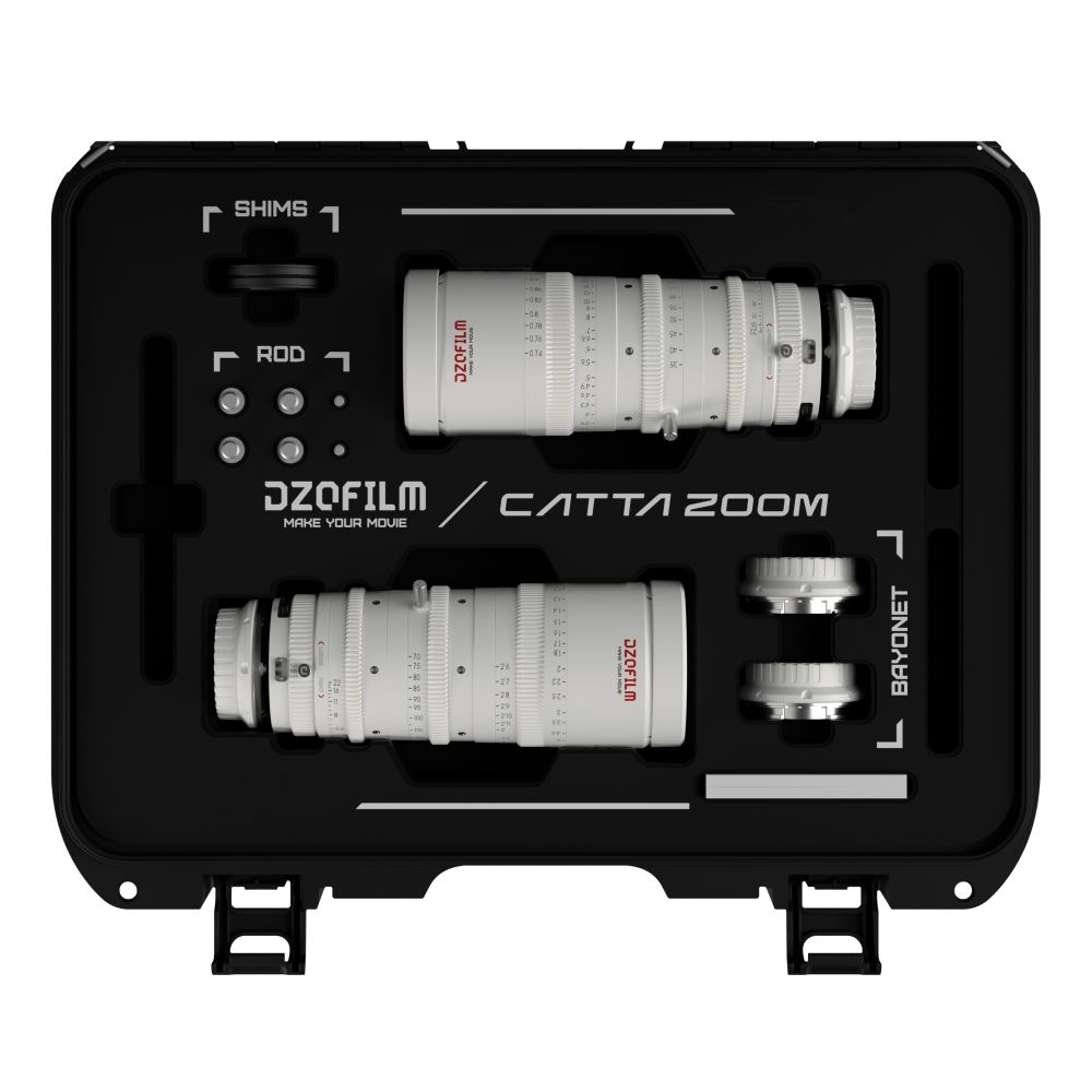 Paquetes DZOFilm Catta ZOOM 18-35/70-135 T2.9 - Montura E (blanco)