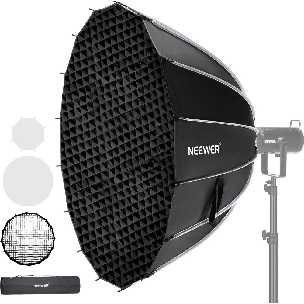 Neewer SF120Q Softbox parabólico de 120 cm