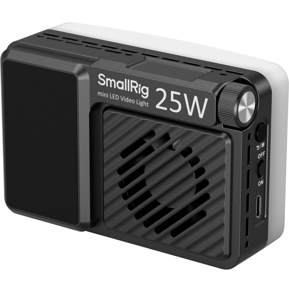 Mini luz de video LED SmallRig 5357 RM 25C, negra