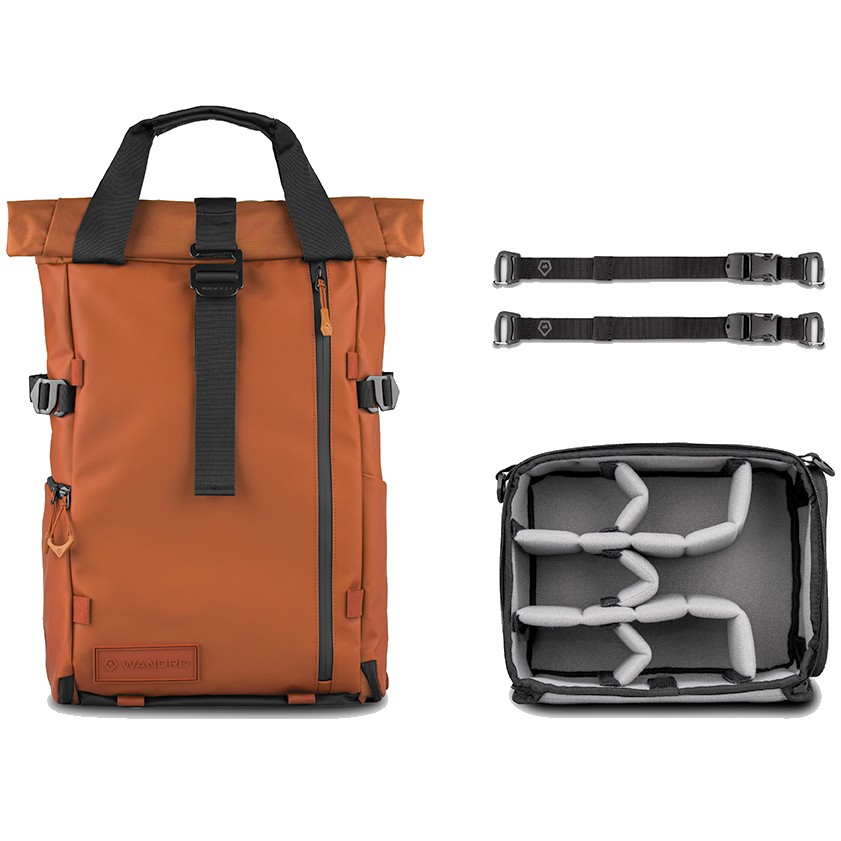 Mochila WANDRD PRVKE Photo Bundle V4 - Sedona Orange - 21L