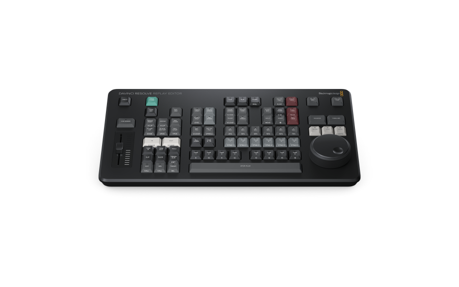Editor de repeticiones Blackmagic DaVinci Resolve