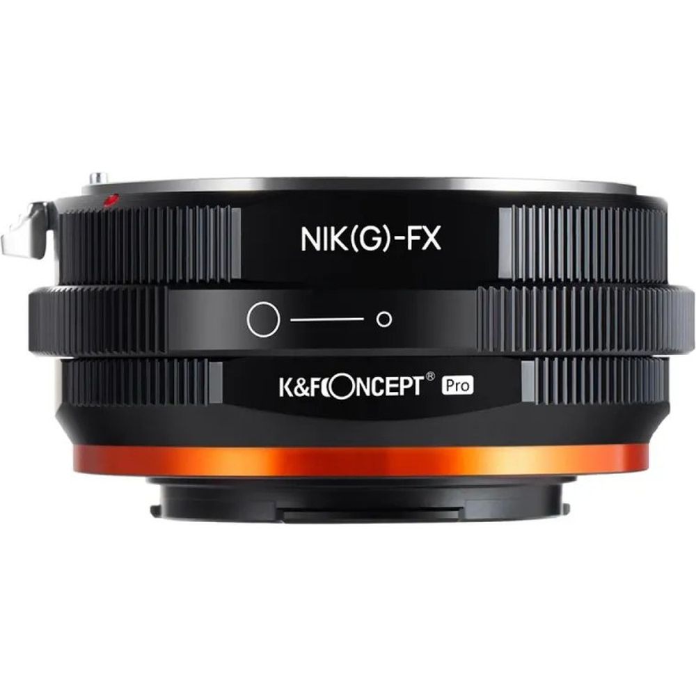 Adaptador de lente K&F Nikon F (tipo G) - Fujifilm X (PRO)