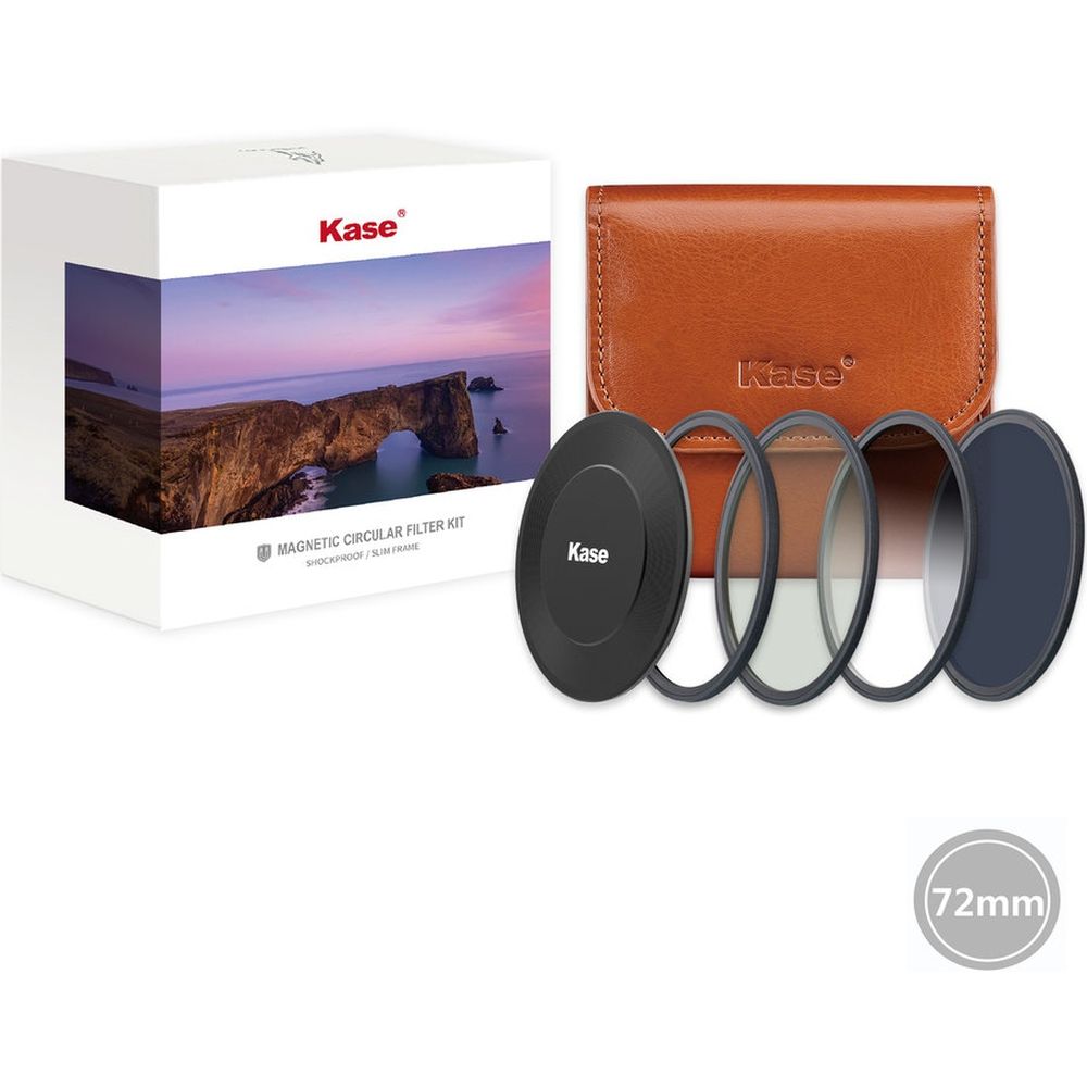 Kit profesional Kase Wolverine 72 mm (CPL+ND1000+S-GND0,9)