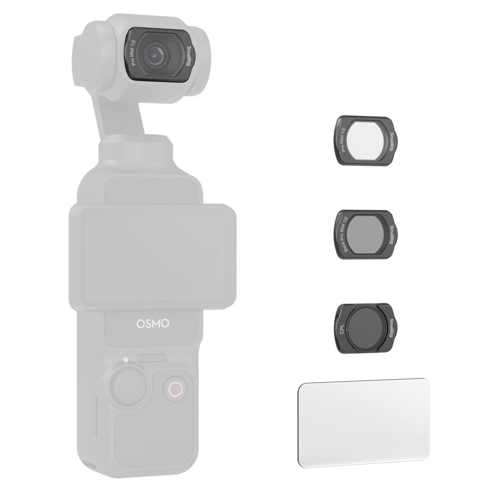 SmallRig Negro / Blanco Filtro de niebla y CPL Filtro Set para DJI Osmo Pocket 3 4775