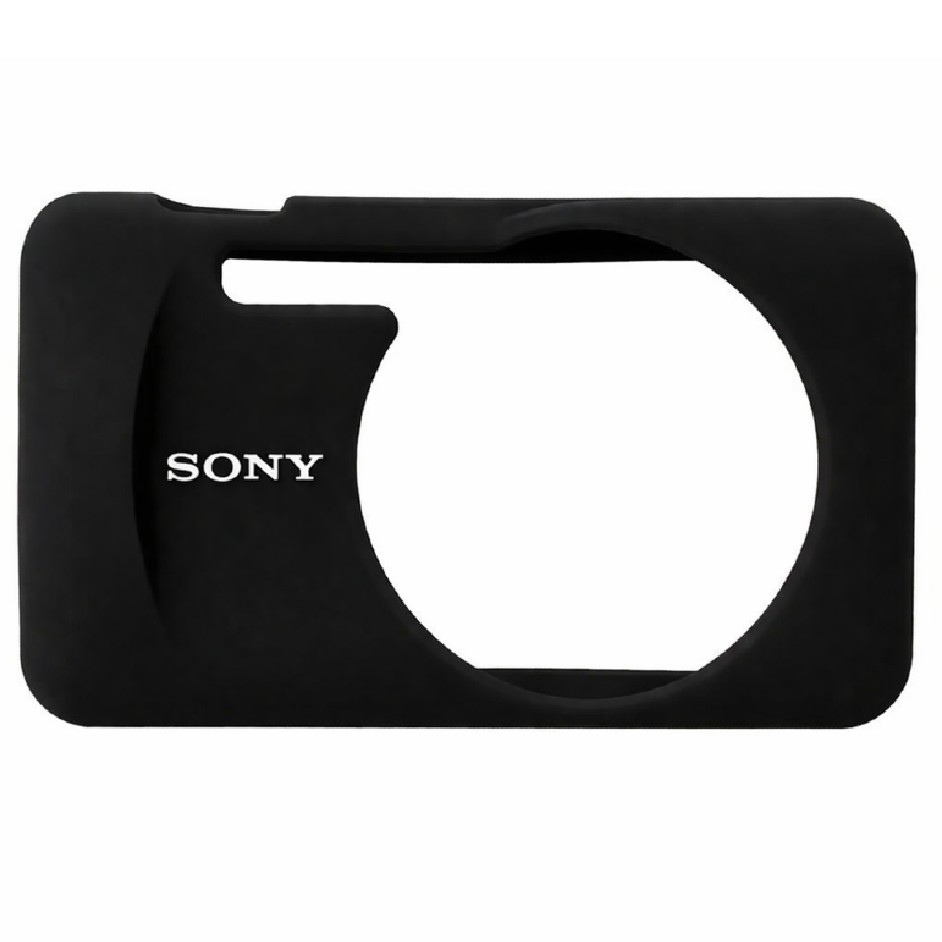 Funda de silicona Sony para W730/WX60/WX80/WX200 - Negra