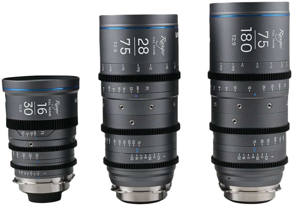 Paquete de 3 objetivos Laowa Ranger LITE (16-30/28-75/75/75-180) - Arri PL/ EF