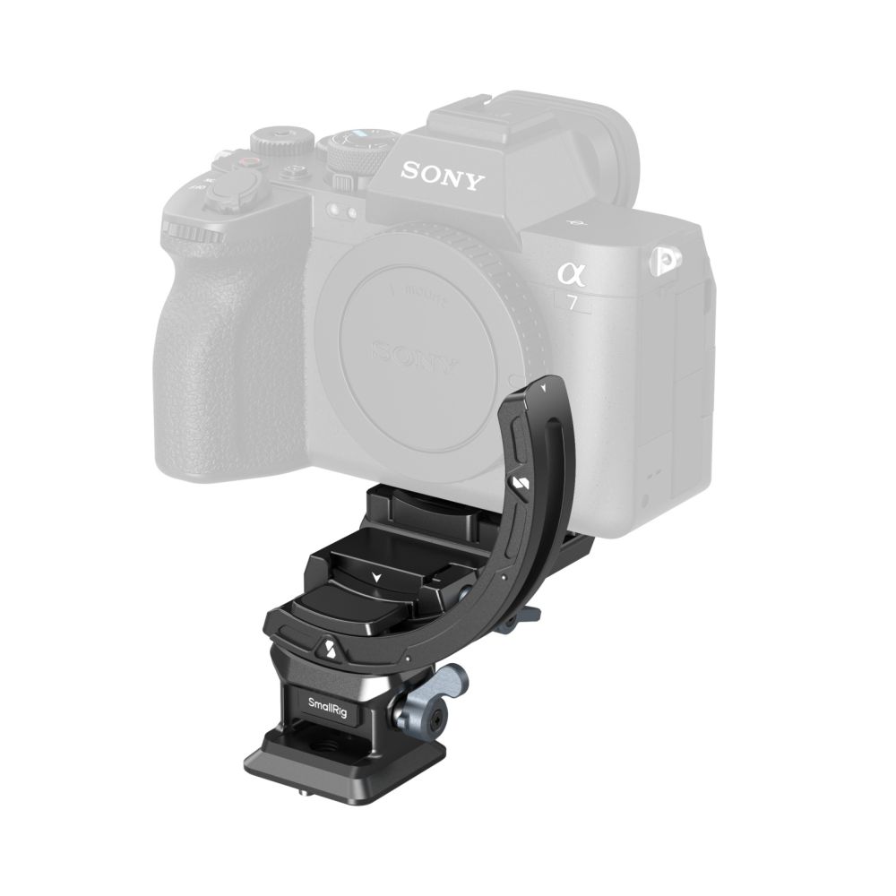 Kit de placa de montaje horizontal a vertical SmallRig para cámaras sin espejo 4349