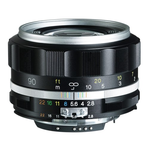 Voigtlander APO-Skopar f/2.8 90 mm SLII-S negro/plateado para Nikon AI-S