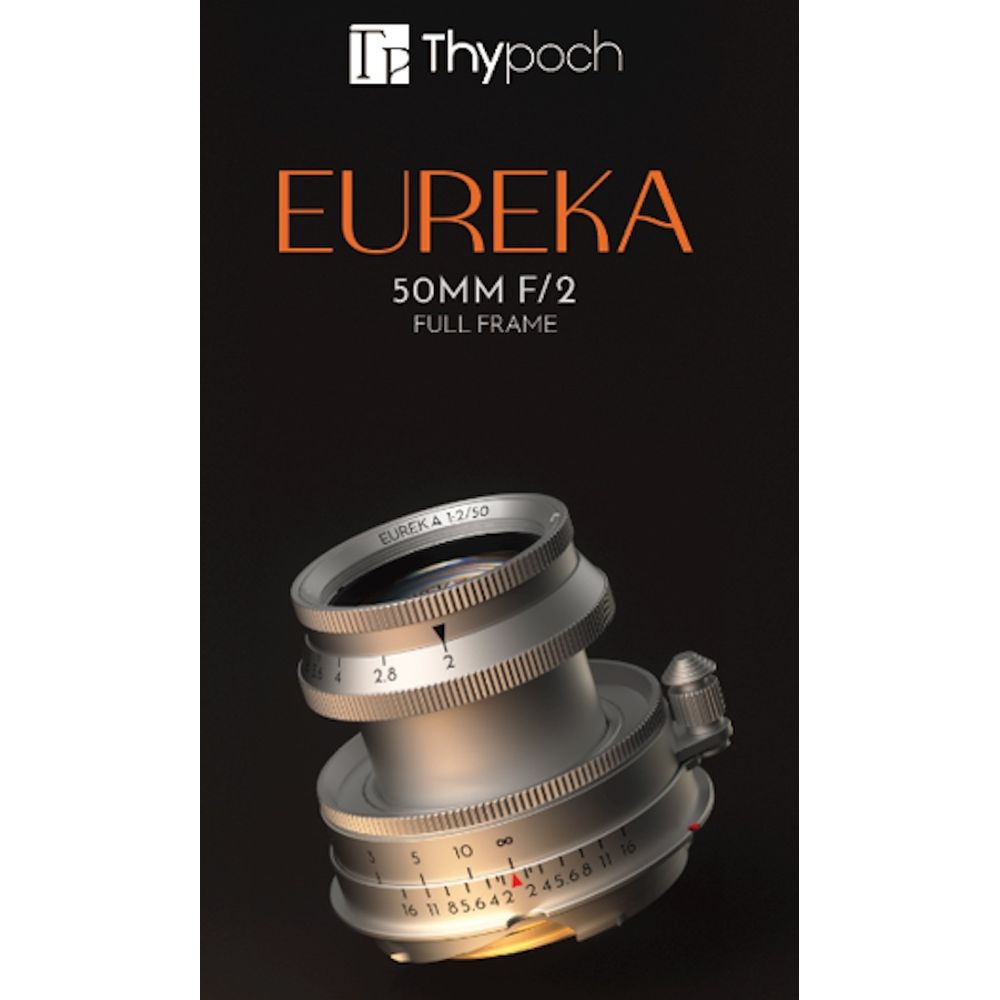 Montura Thypoch Eureka 50mm F/2.0 M, versión de aluminio