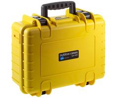 B&W outdoor.cases tipo 4000 geel + verdeler
