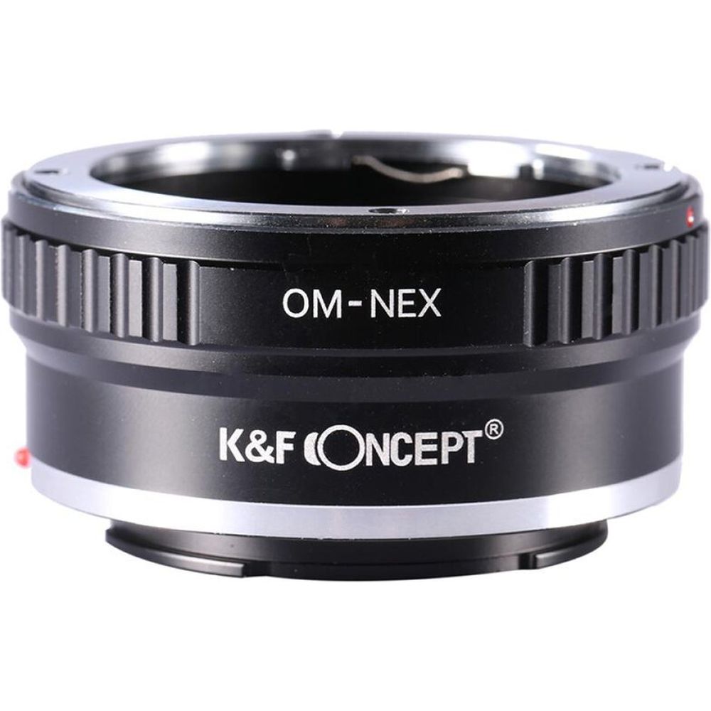 Adaptador de objetivo K&F Olympus OM - Montura Sony E