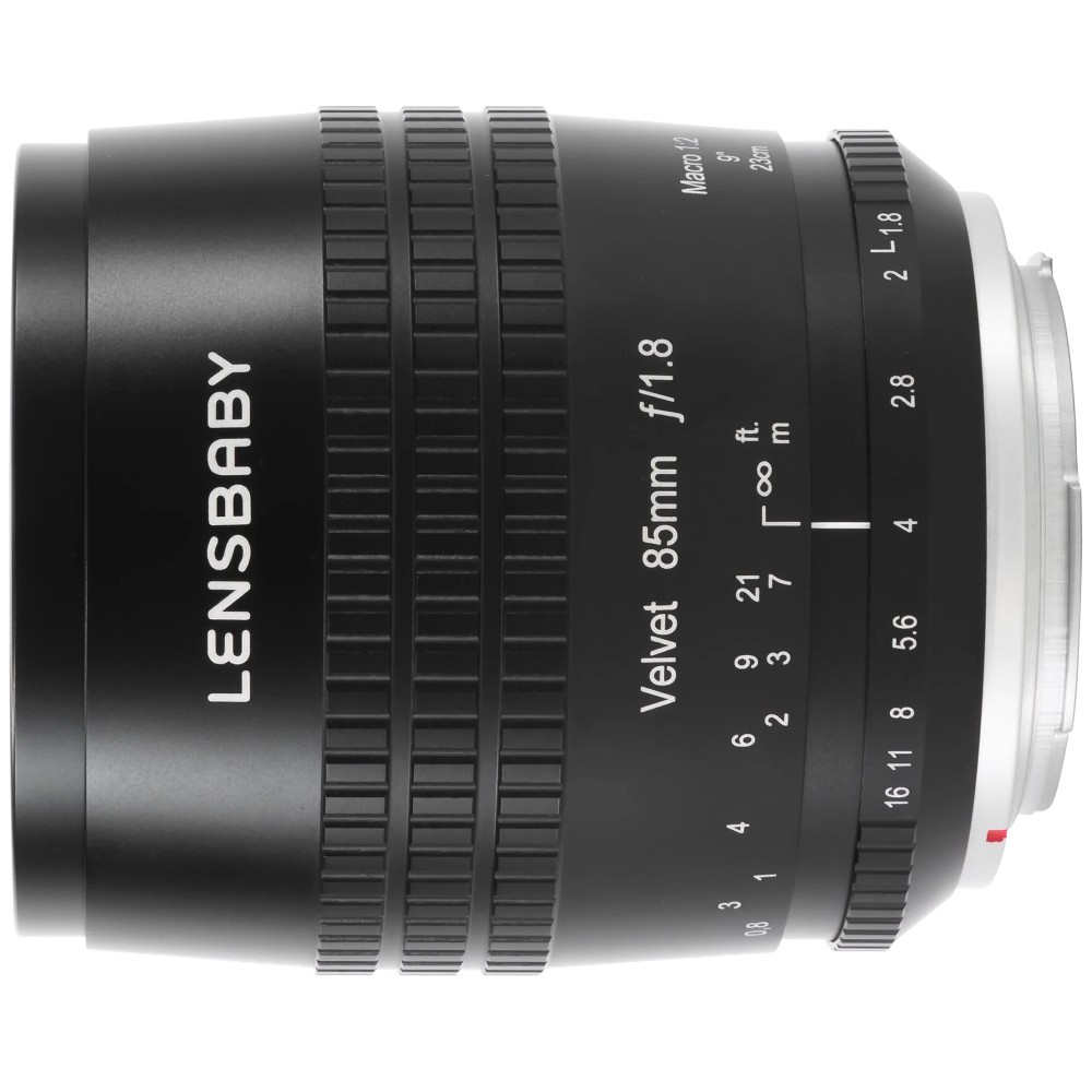 Lensbaby Velvet 85 negro Sony E