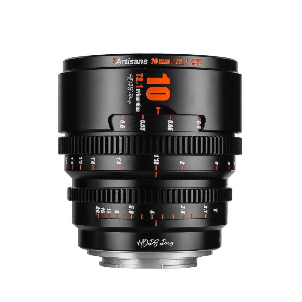7artisanos 10mm T2.1 M43 (Panasonic, Olympus) negro