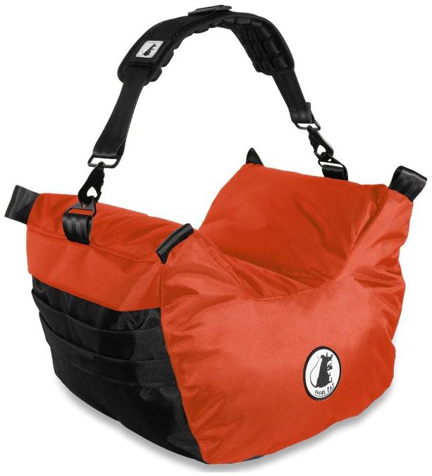 Bolsa para ratas Focus - Grande Profesional V4 - Naranja quemado (Relleno de espuma con memoria)