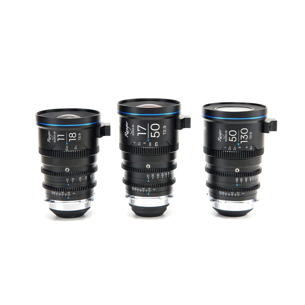 Paquete Laowa Ranger S35 (11-18 mm, 17-50 mm, 50-130 mm) PL