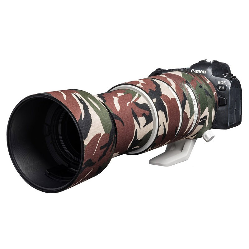 easyCover Lens Oak para Canon RF 100-500mm f/4.5-7.1L IS USM Verde Camuflaje