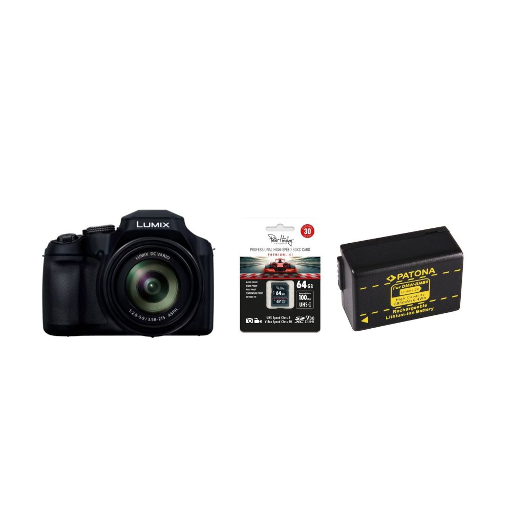 Panasonic DC-FZ82D Edición Especial + PH 64GB SDXC + Batería Patona DMW-BMB9