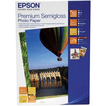 Epson Premium Semigloss Papel Fotográfico 10x15cm 251g 50 hojas