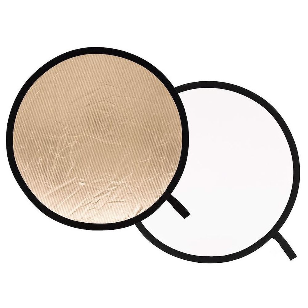 Manfrotto Reflector plegable 95cm sunfire/blanco