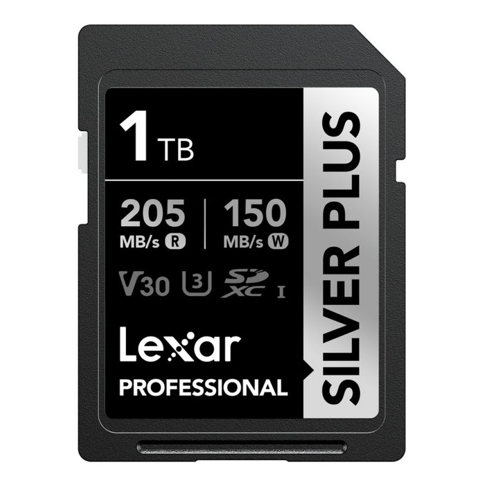 Lexar Silver Plus Tarjeta SD UHS-I V30 R205/W150 MB/s - 1TB