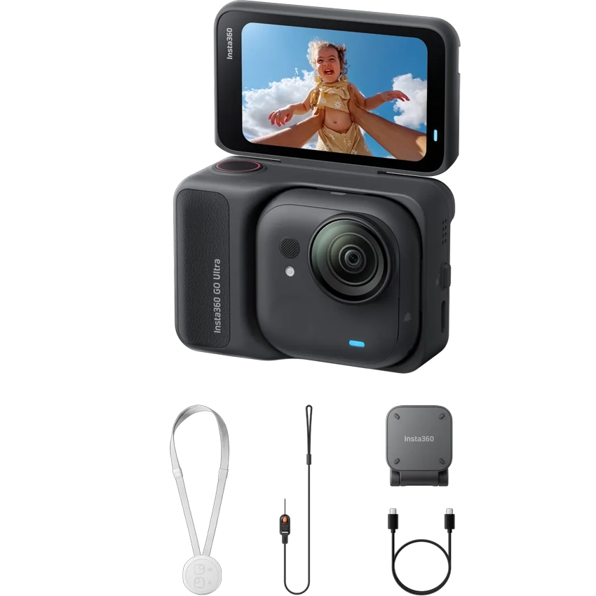 Insta360 GO Ultra Paquete estándar Negro medianoche