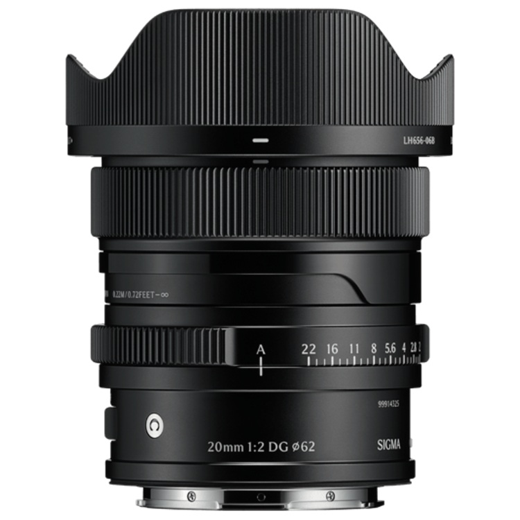 SIGMA 20mm f/2 DG Contemporáneo Montura Sony E - Negro