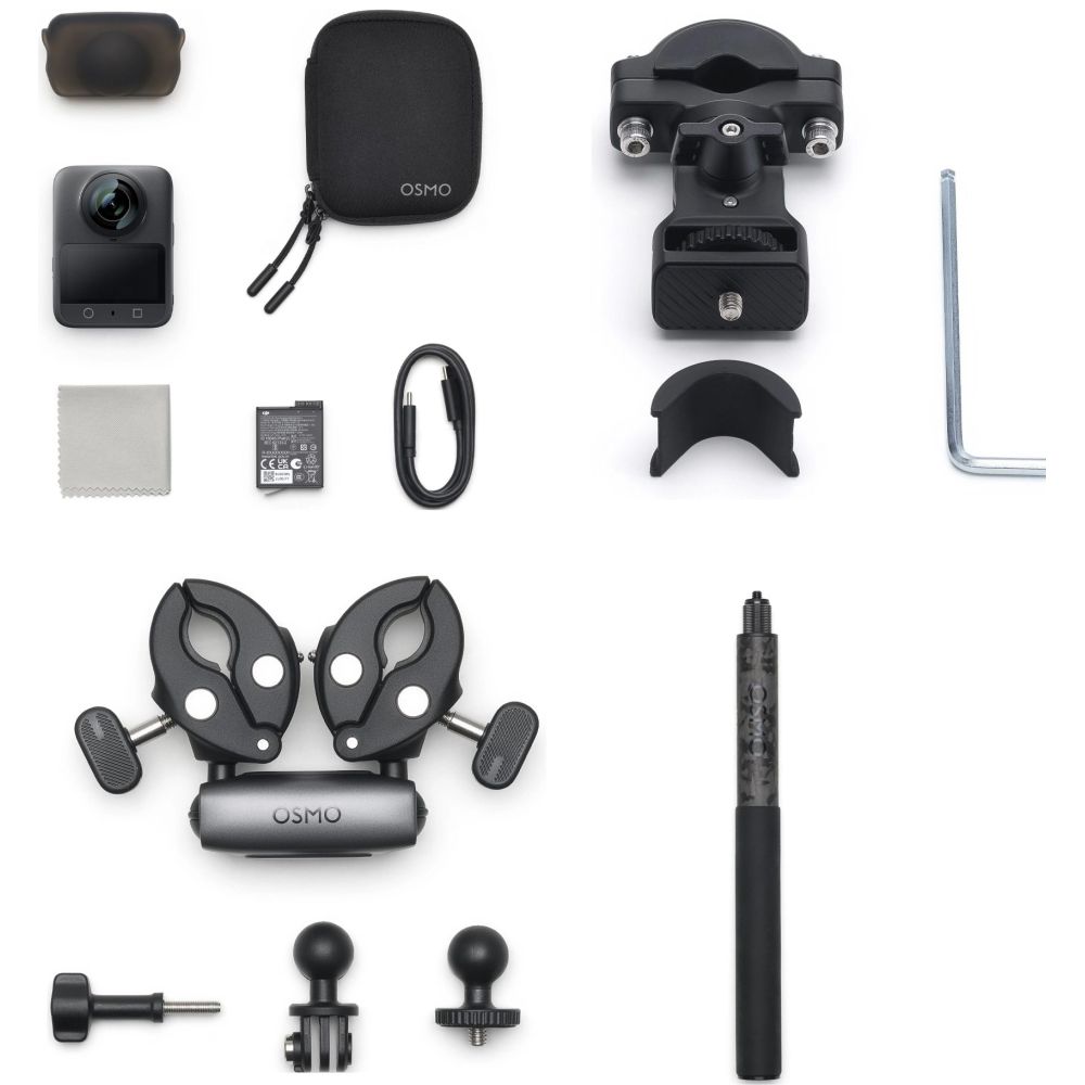 DJI Osmo 360 Combo Multi-POV para Motocicletas