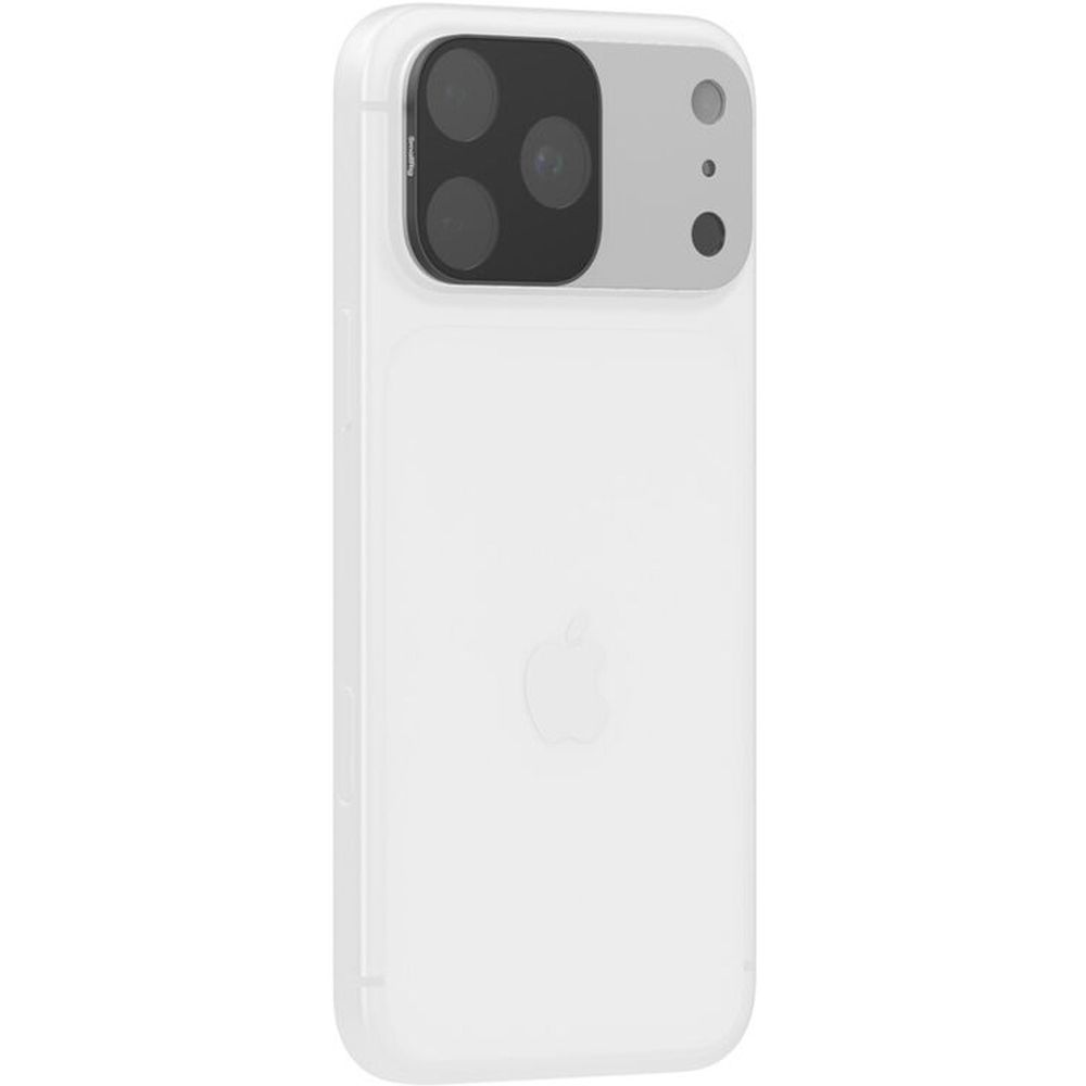 Kit de filtros SmallRig 6074 Square ND y Black Mist para iPhone 17 Pro, color plata.