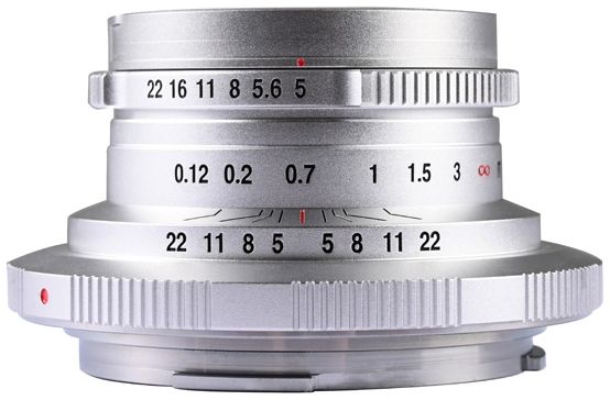 Laowa 15mm f/5 Cookie FF Canon RF (plata)
