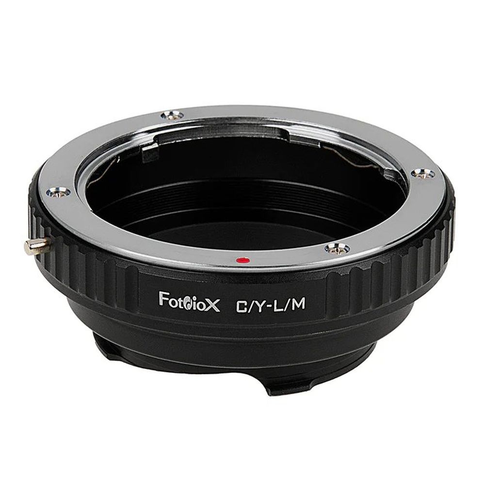 Adaptador de montura de lente Fotodiox - Lente Contax/Yashica (CY) SLR a telémetro de montura Leica M (CY-LM)