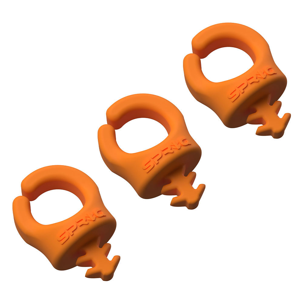 SPRIG Cable Opening 13.5 mm 3/8”-16 - Orange - 3-Pack