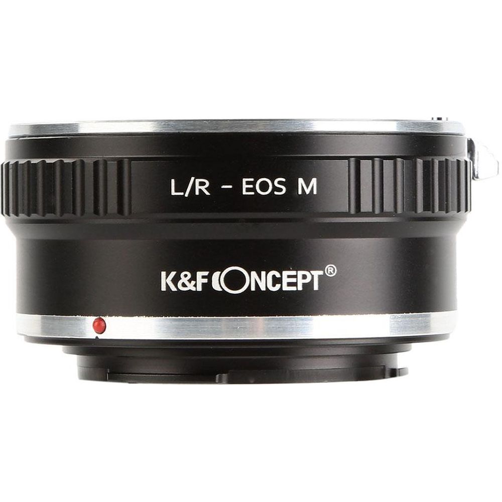 Adaptador de objetivo K&F Leica R - Canon EOS M (EF-M)