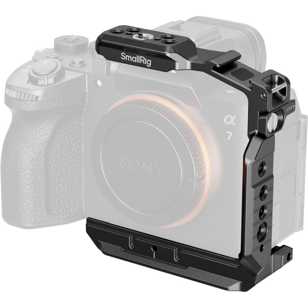 Media jaula de liberación rápida SmallRig 6023 "HawkLock" para Sony Alpha 7 V / 7R V / 7 IV