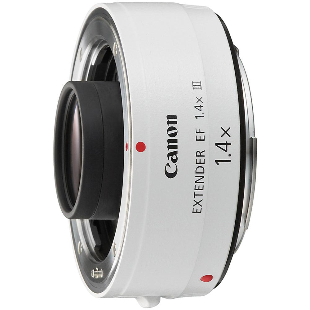 Canon EF 1.4x III extender + bolsa para objetivo