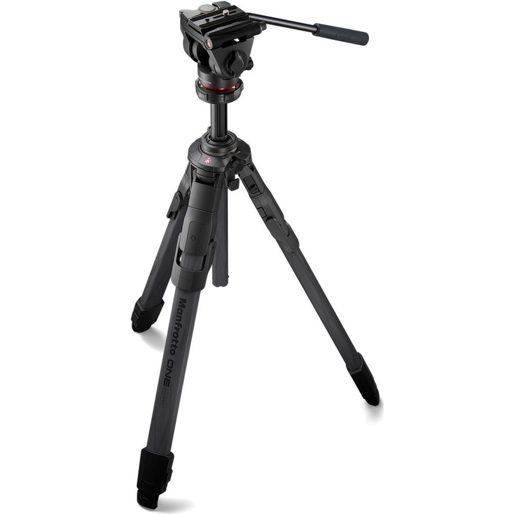 Manfrotto ONE Cf con cabezal fluido 500X